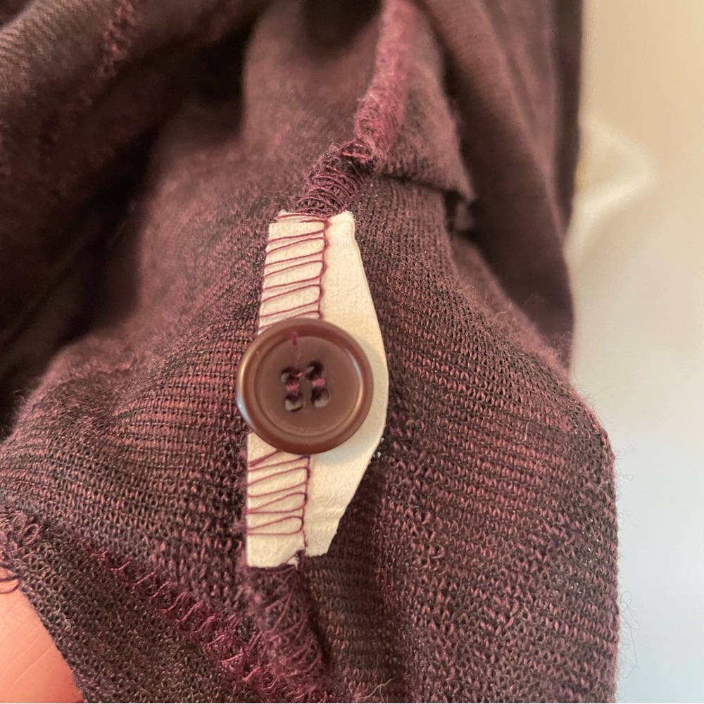 Johnny Was Deep Purple Cardigan & Tank Top Set - Picture 10 of 11